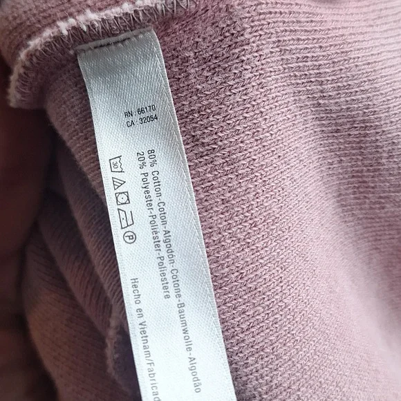 Free People Intimately oversized inside out tunic sweatshirt size Small - Picture 7 of 10